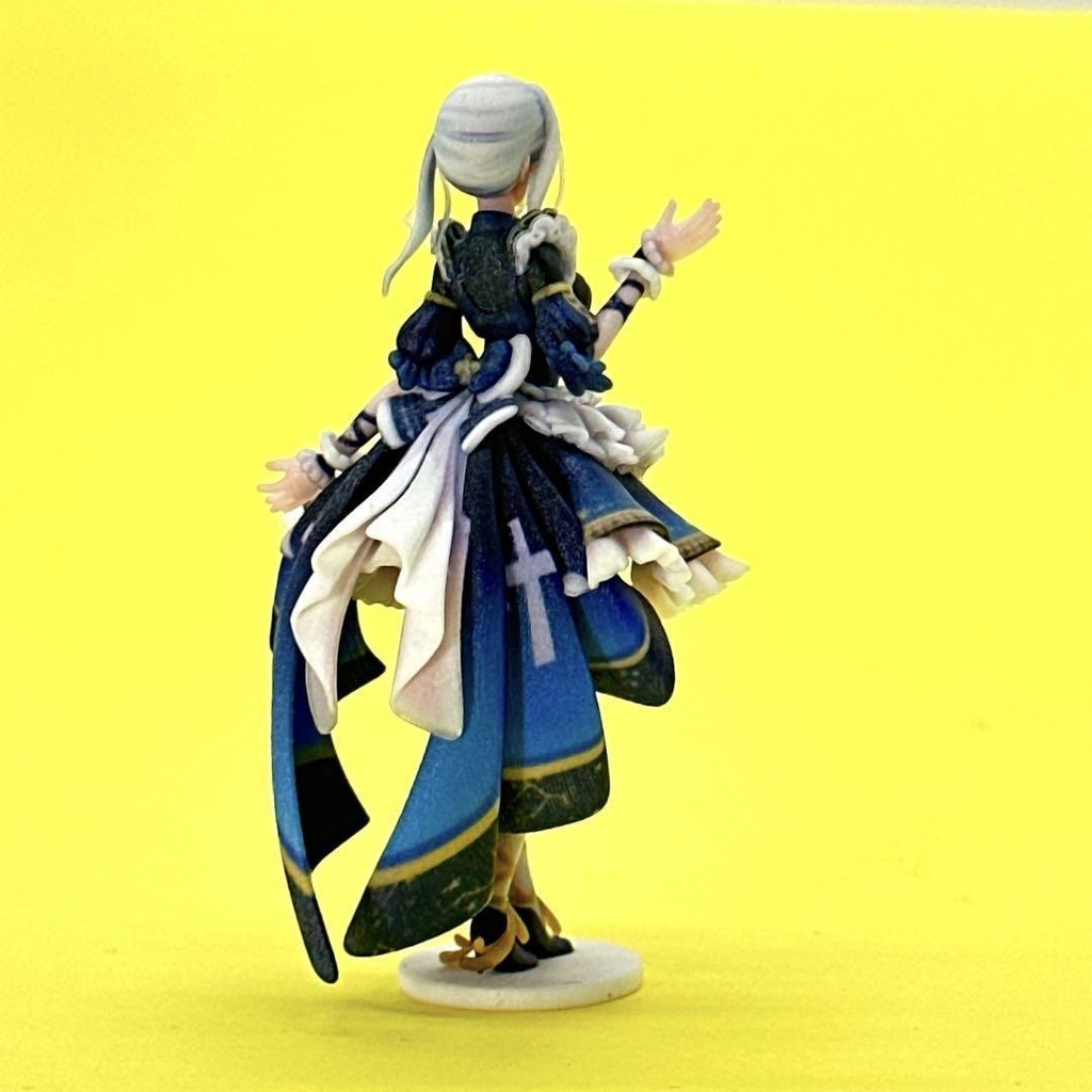 1/24 Q-C-01 フィギュア リアルフィギュア 完成品 美少女フィギュア Vチャット 3D ミニカーに ジオラマに ミニチュアイメージ ドールハウスに