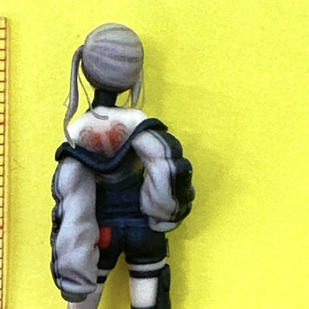 1/35 Q-JP-2 フィギュア リアルフィギュア 美少女フィギュア Vチャット 3D 完成品 ミニチュアイメージ プラモデルに ジオラマに