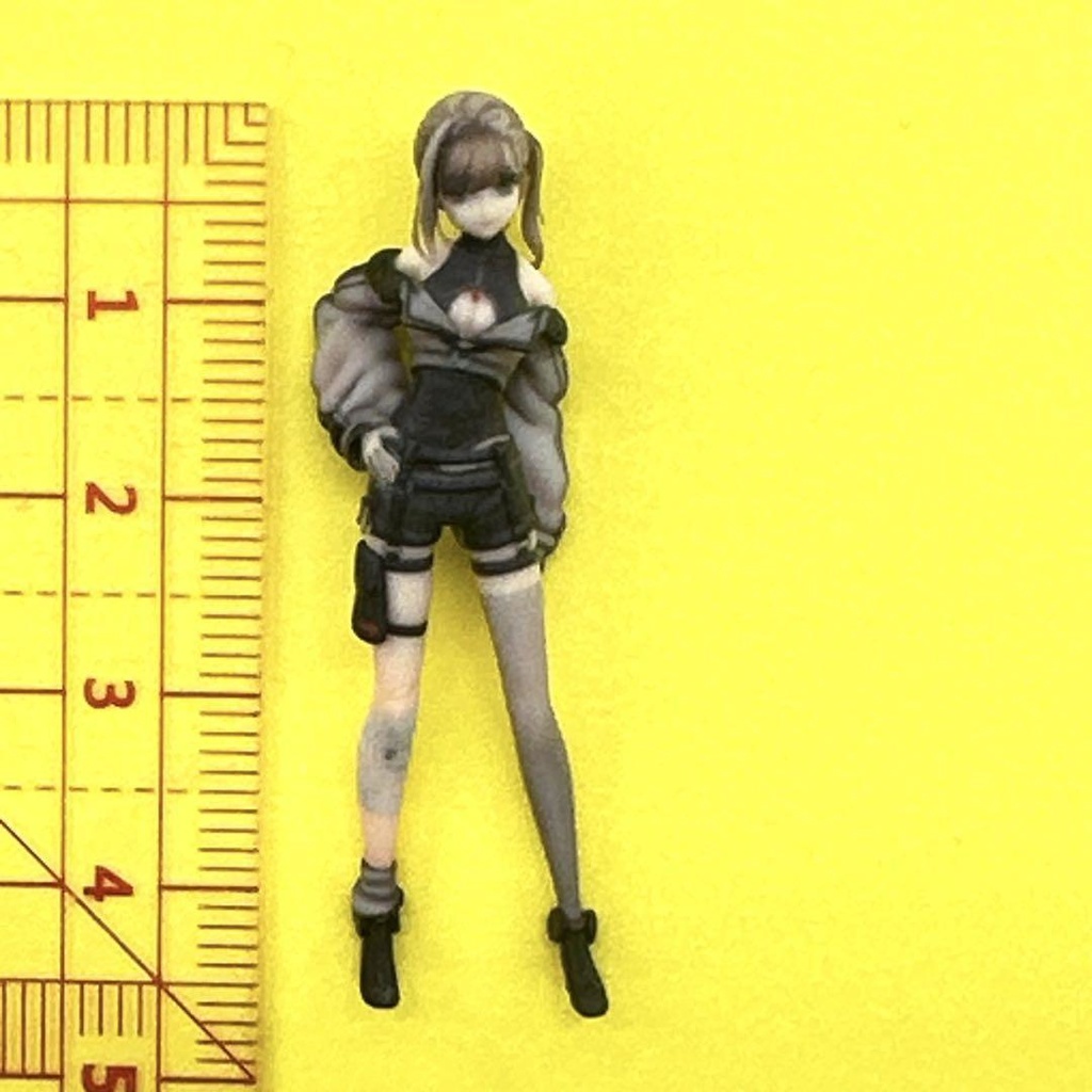 1/35 Q-JP-2 フィギュア リアルフィギュア 美少女フィギュア Vチャット 3D 完成品 ミニチュアイメージ プラモデルに ジオラマに
