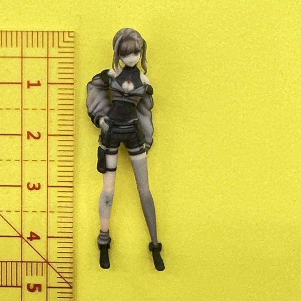 1/35 Q-JP-2 フィギュア リアルフィギュア 美少女フィギュア Vチャット 3D 完成品 ミニチュアイメージ プラモデルに ジオラマに