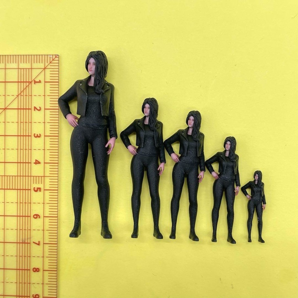 1/24 1/32 1/35 1/43 1/64 DGS-02 フィギュア五体 完成品 リアルフィギュア ミニチュアイメージ ミニチュア ジオラマ ドールハウスに