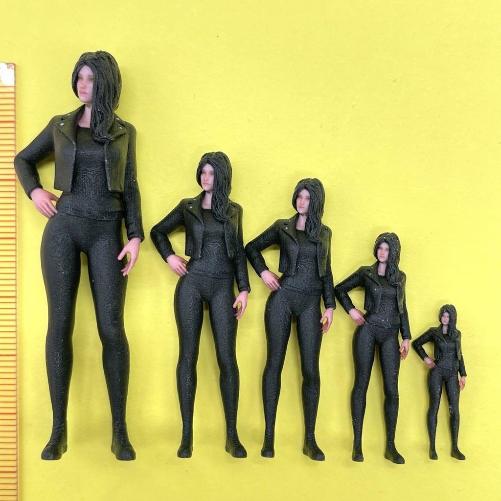 1/24 1/32 1/35 1/43 1/64 DGS-02 フィギュア五体 完成品 リアルフィギュア ミニチュアイメージ ミニチュア ジオラマ ドールハウスに