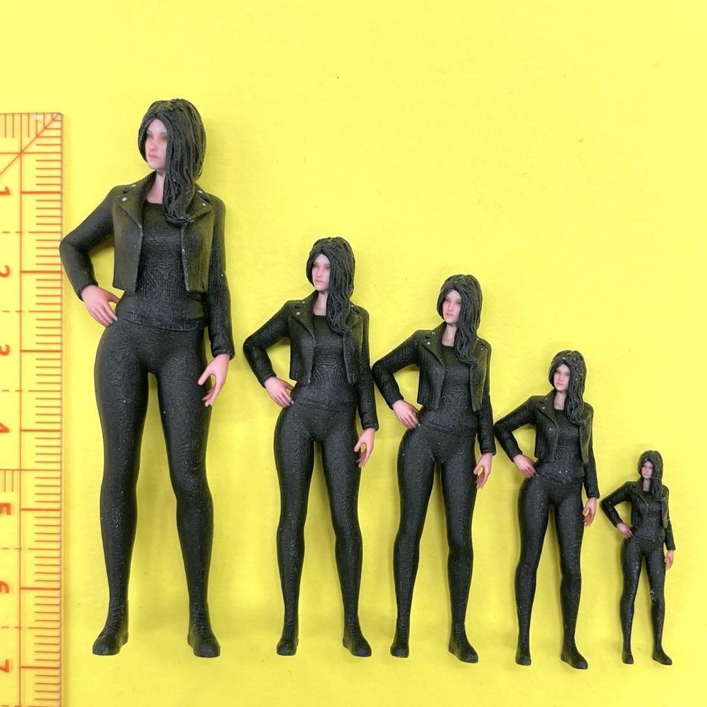 1/24 1/32 1/35 1/43 1/64 DGS-02 フィギュア五体 完成品 リアルフィギュア ミニチュアイメージ ミニチュア ジオラマ ドールハウスに