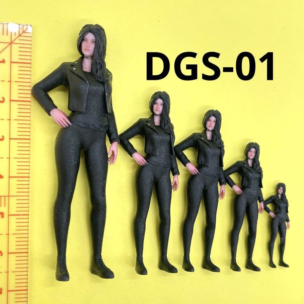 1/24 1/32 1/35 1/43 1/64 DGS-02 フィギュア五体 完成品 リアルフィギュア ミニチュアイメージ ミニチュア ジオラマ ドールハウスに