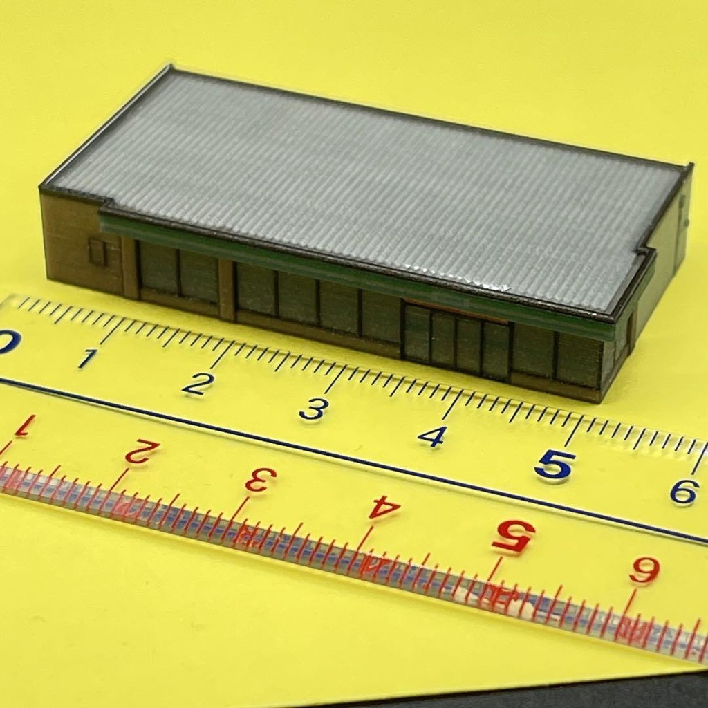1/400 コンビニ ミニチュア 建物 ストラクチャー ジオラマに フィギュアに ミニチュアイメージ 住宅模型 建築模型 3D
