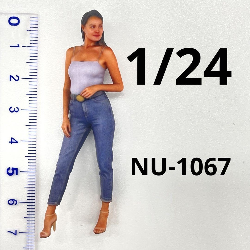 1/24 NU-1067 フィギュア リアルフィギュア 完成品 ミニチュアイメージ ミニカーに ドールハウスに 3Dフィギュア ミニチュア