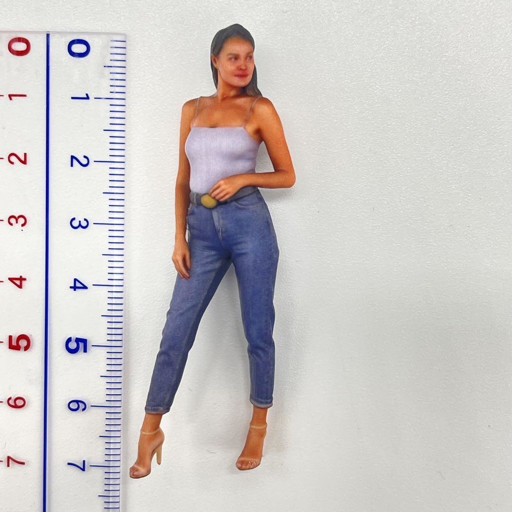 1/24 NU-1067 フィギュア リアルフィギュア 完成品 ミニチュアイメージ ミニカーに ドールハウスに 3Dフィギュア ミニチュア