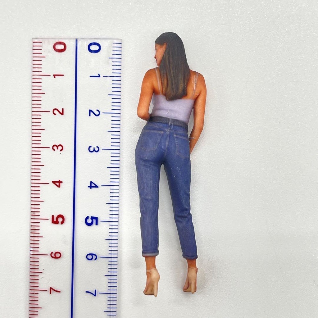 1/24 NU-1067 フィギュア リアルフィギュア 完成品 ミニチュアイメージ ミニカーに ドールハウスに 3Dフィギュア ミニチュア