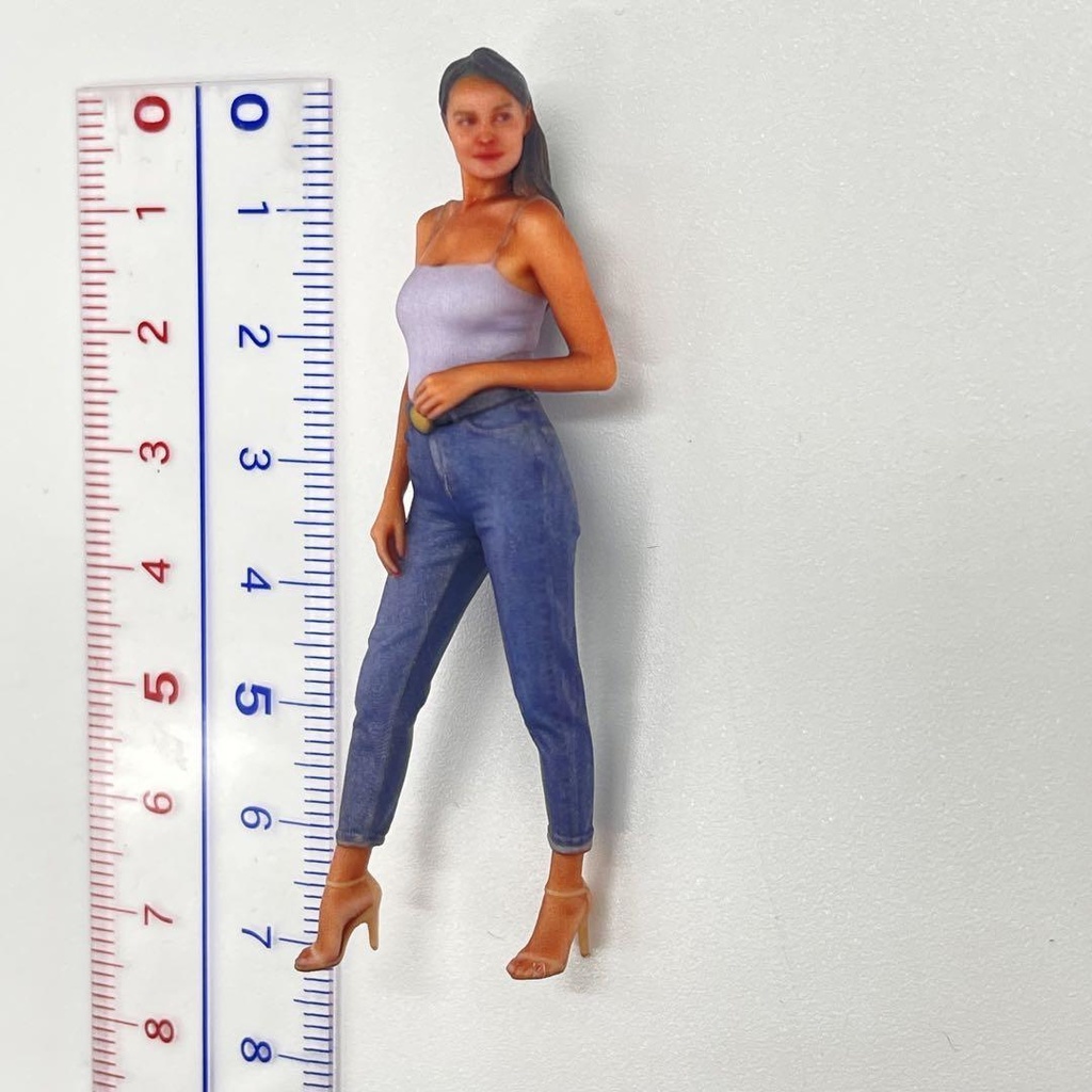 1/24 NU-1067 フィギュア リアルフィギュア 完成品 ミニチュアイメージ ミニカーに ドールハウスに 3Dフィギュア ミニチュア