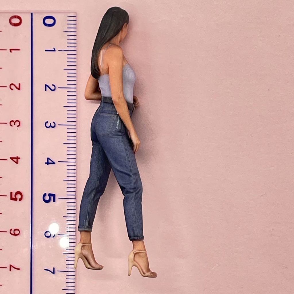 1/24 NU-1067 フィギュア リアルフィギュア 完成品 ミニチュアイメージ ミニカーに ドールハウスに 3Dフィギュア ミニチュア