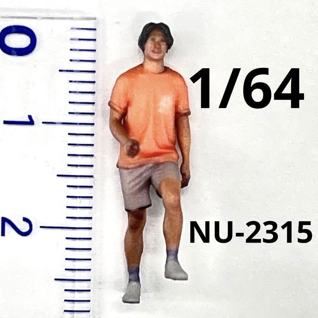 1/64 NU-2315 フィギュア 完成品 リアルフィギュア ミニカーに ミニチュアイメージ ジオラマ 住宅模型に 3Dフィギュア