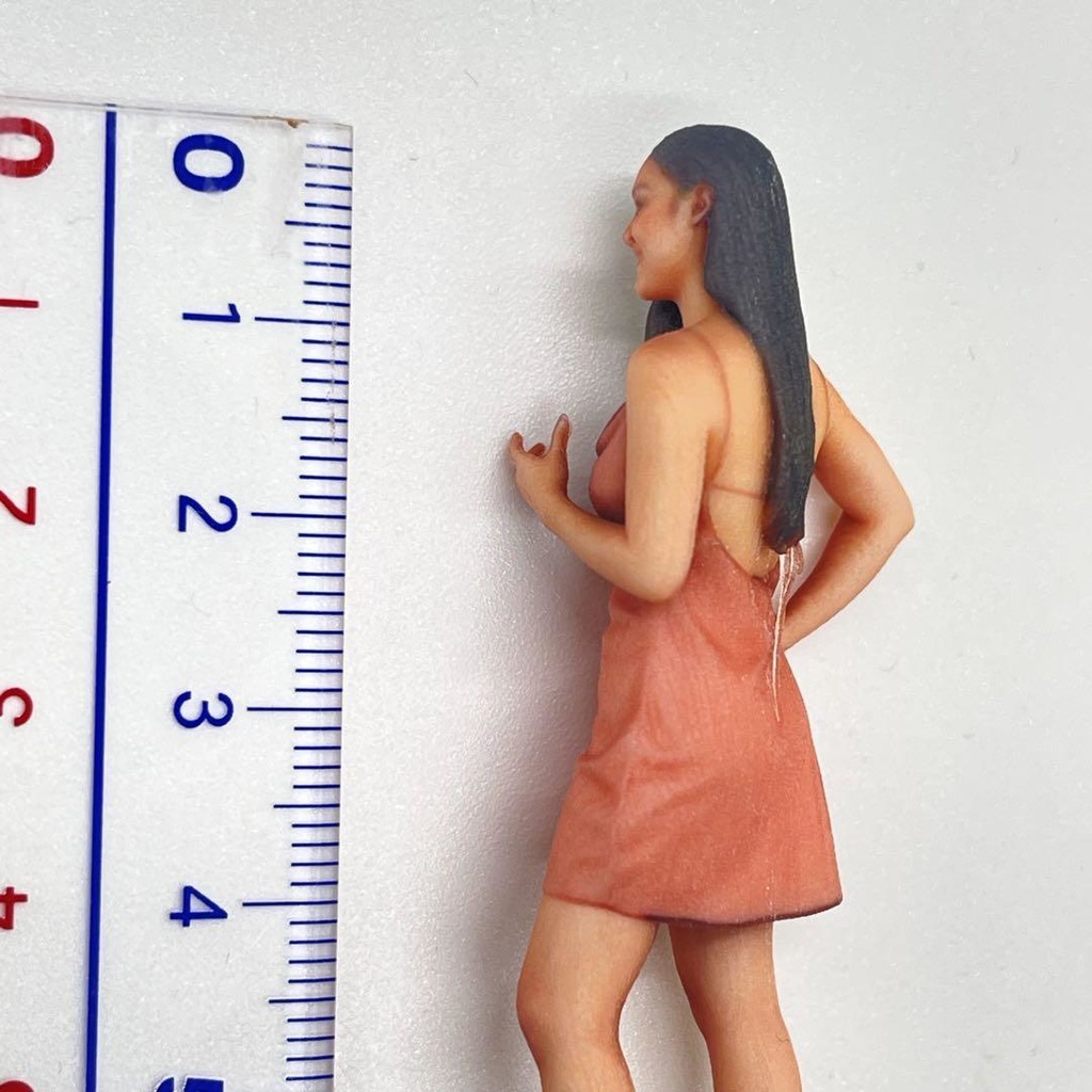 1/24 NU-1911 フィギュア リアルフィギュア 完成品 ドールハウスに ミニカーに ジオラマに 3D ミニチュアイメージ