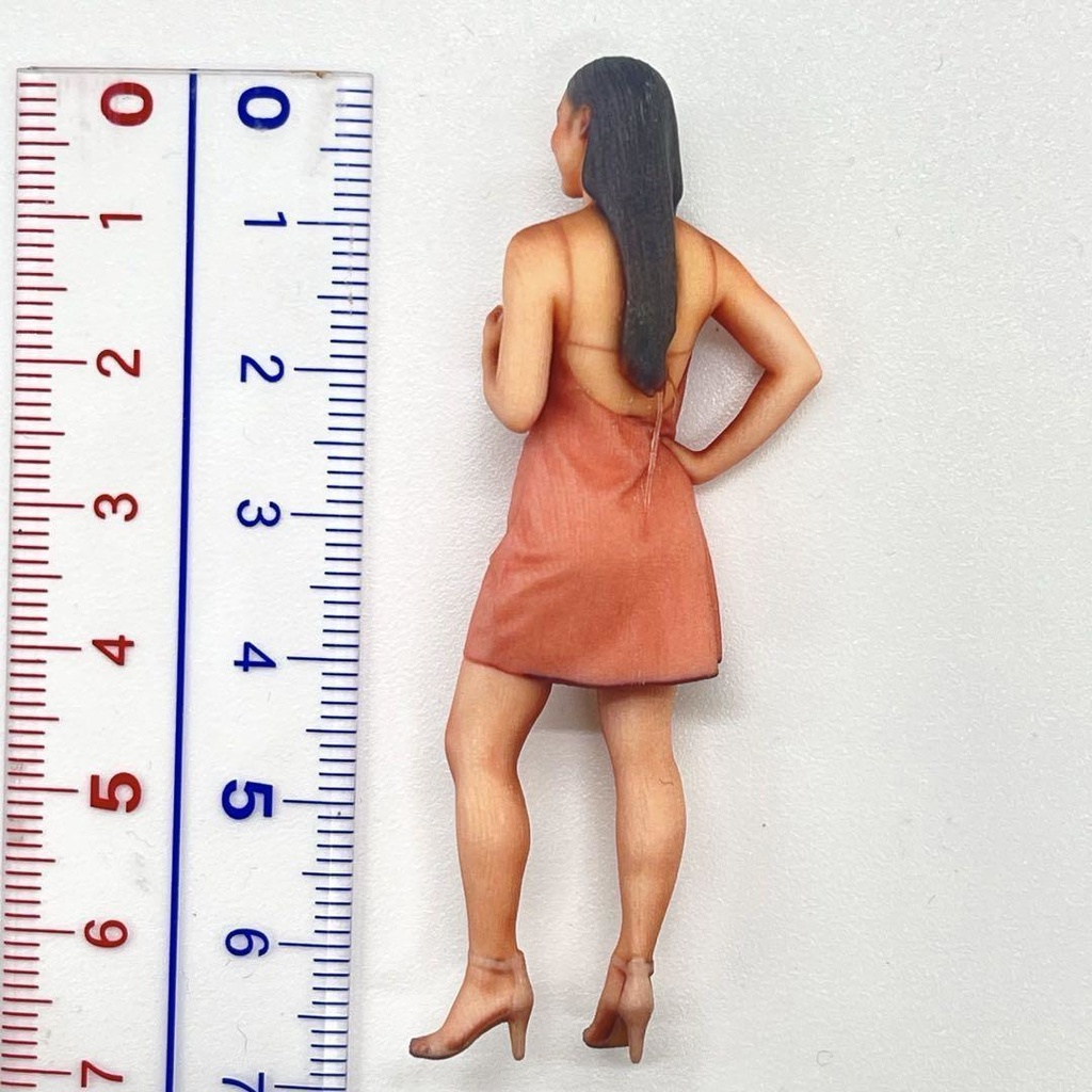 1/24 NU-1911 フィギュア リアルフィギュア 完成品 ドールハウスに ミニカーに ジオラマに 3D ミニチュアイメージ