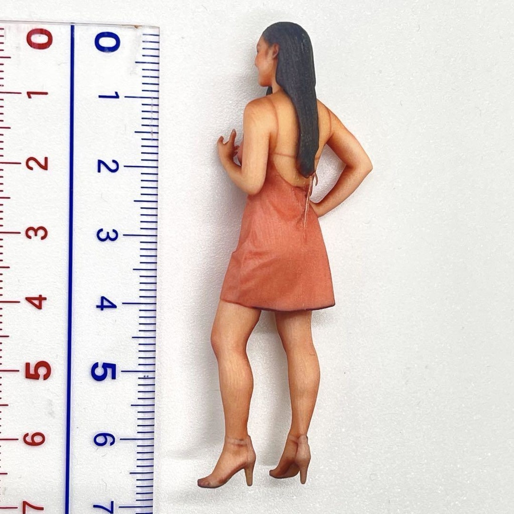 1/24 NU-1911 フィギュア リアルフィギュア 完成品 ドールハウスに ミニカーに ジオラマに 3D ミニチュアイメージ