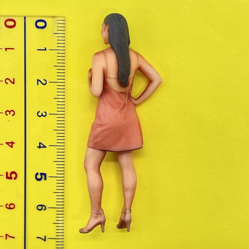 1/24 NU-1911 フィギュア リアルフィギュア 完成品 ドールハウスに ミニカーに ジオラマに 3D ミニチュアイメージ