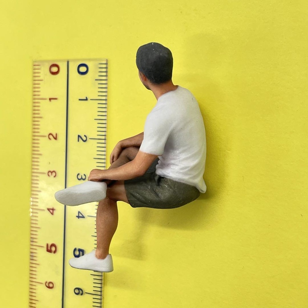 1/24 NU-1360 男性 フィギュア リアルフィギュア 完成品 ドールハウスに ジオラマに ミニチュアイメージ