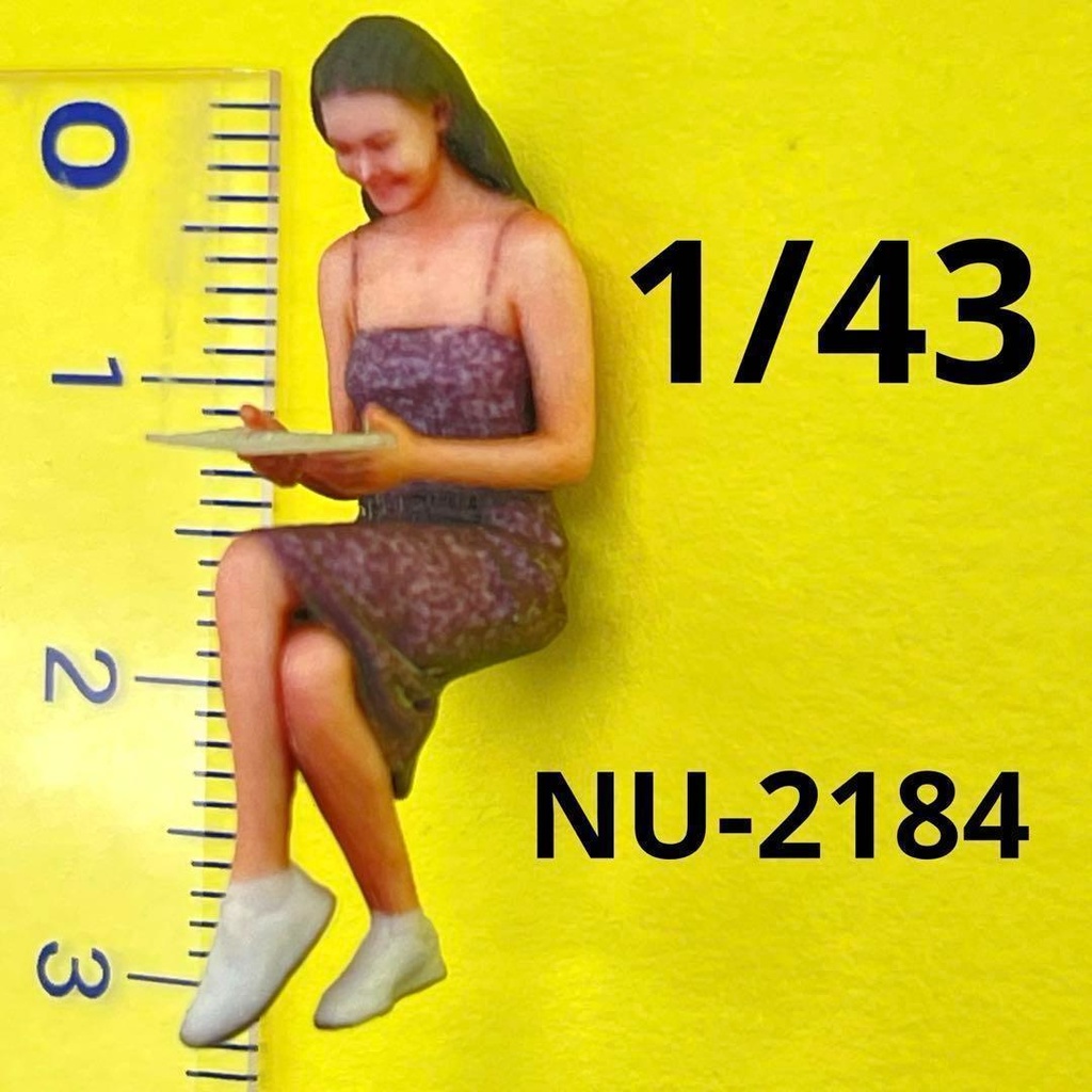 1/43 NU-2184 フィギュア リアルフィギュア ミニチュアイメージ 完成品 ミニカーに ジオラマ 住宅模型に 3Dフィギュア