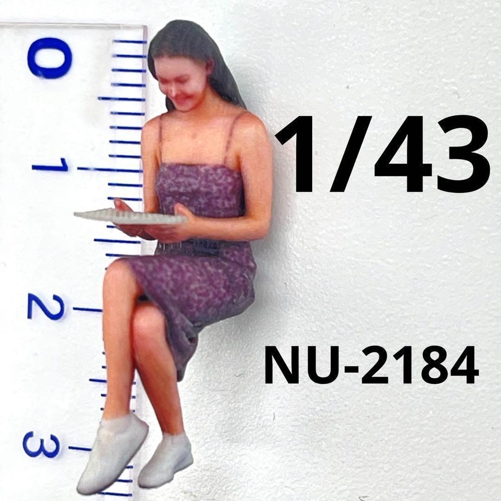 1/43 NU-2184 フィギュア リアルフィギュア ミニチュアイメージ 完成品 ミニカーに ジオラマ 住宅模型に 3Dフィギュア