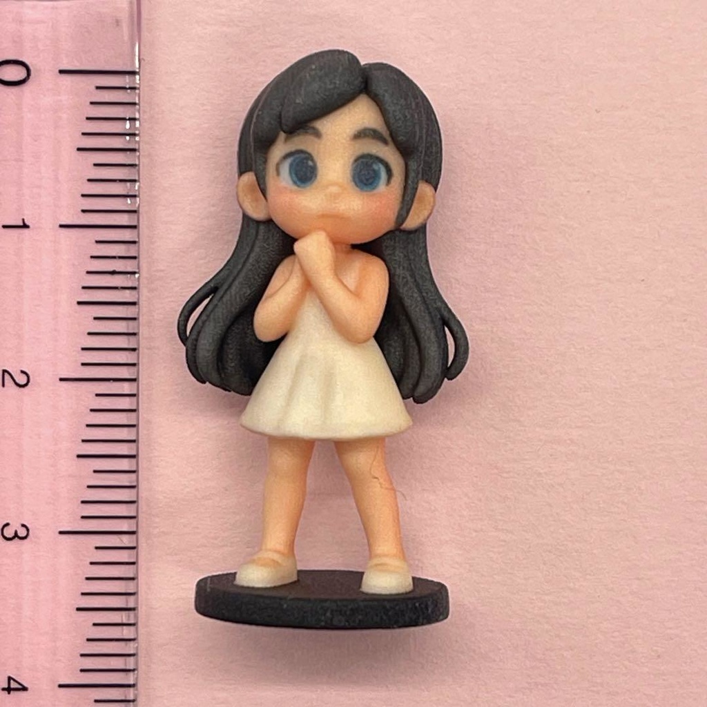 1/32 3DA-FIG-001 フィギュア リアルフィギュア AIフィギュア 完成品 ミニチュアイメージ ミニチュア ドールハウスに 住宅模型に ミニチュアイメージ