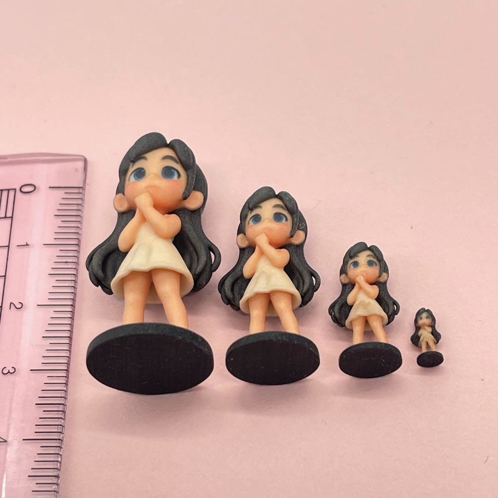 1/32 1/43 1/64 1/150 3DA-FIG-001 フィギュア4体 リアルフィギュア 完成品 ミニチュア 3D ミニチュアイメージ