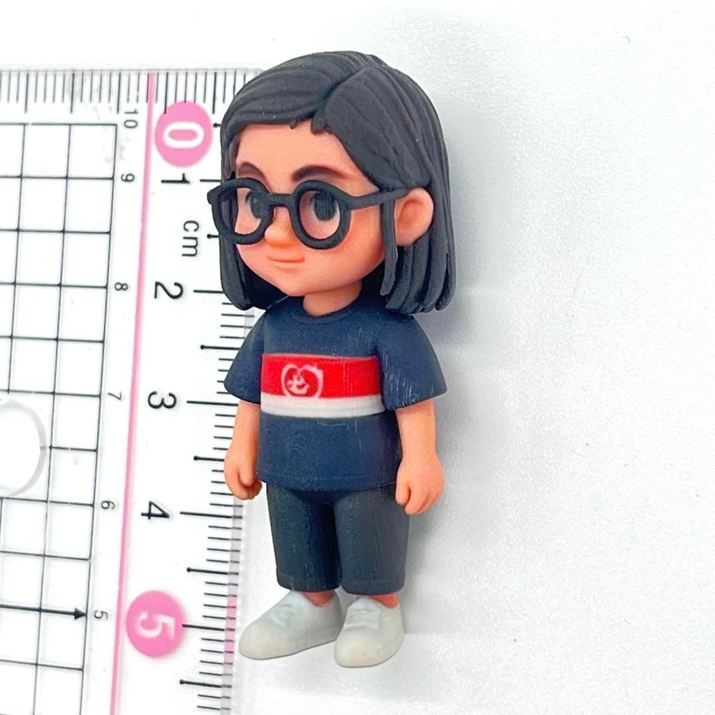 1/24 フィギュア 完成品 AIフィギュア ミニチュア ドールハウスに ミニチュアイメージ 3Dフィギュア