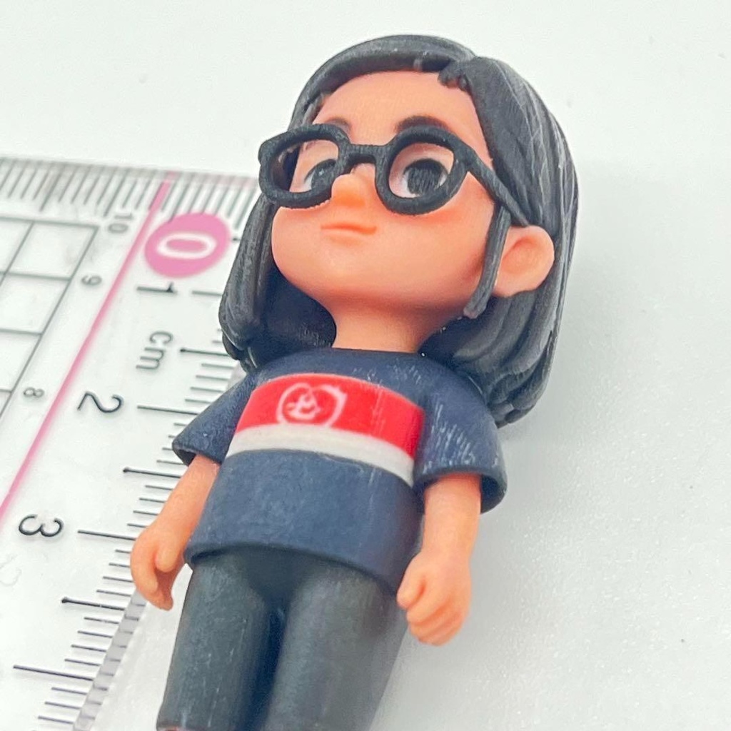 1/24 フィギュア 完成品 AIフィギュア ミニチュア ドールハウスに ミニチュアイメージ 3Dフィギュア