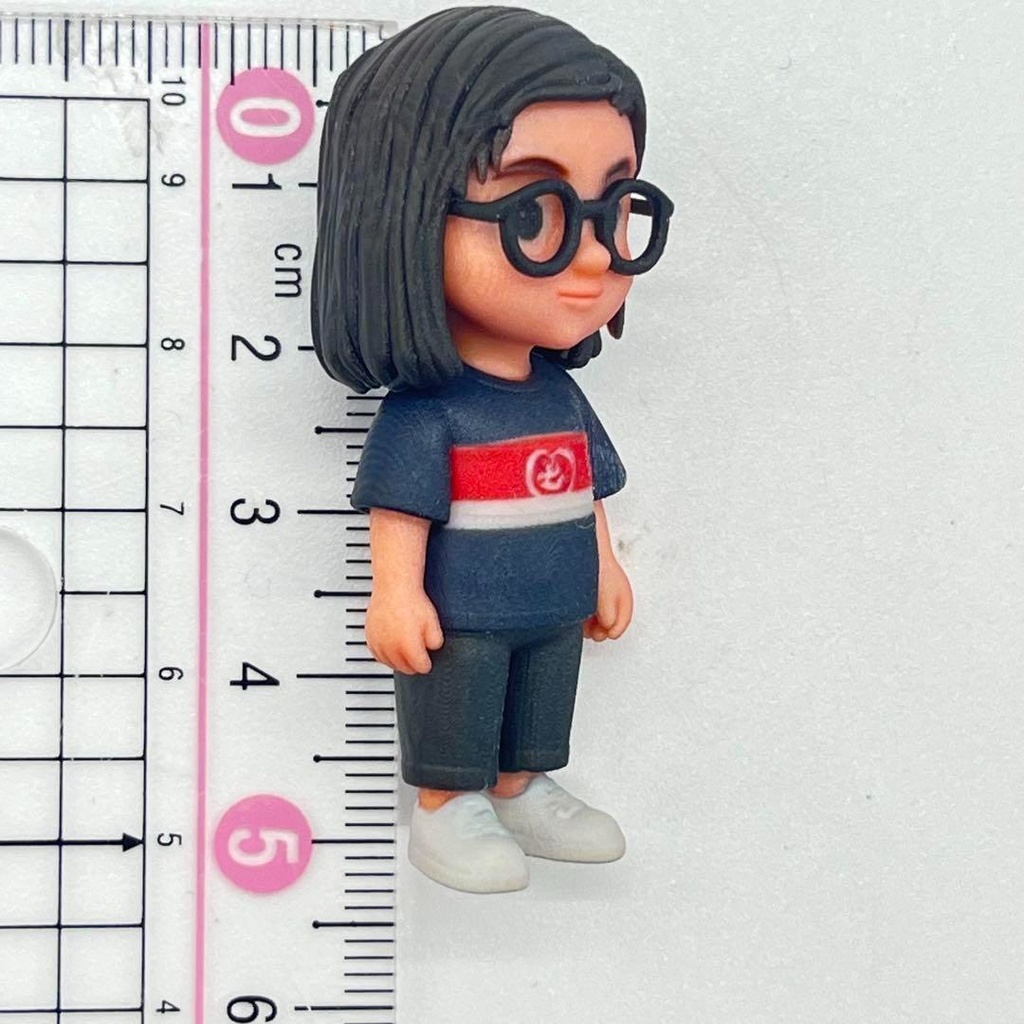 1/24 フィギュア 完成品 AIフィギュア ミニチュア ドールハウスに ミニチュアイメージ 3Dフィギュア