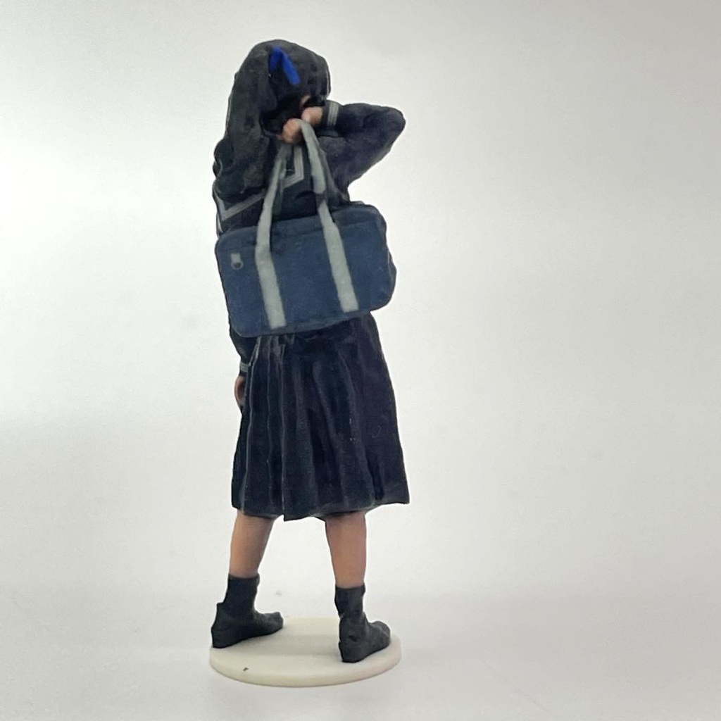 1/24 JK ポニーテール フィギュア 台座付きタイプ 完成品 ミニチュアイメージ リアルフィギュア