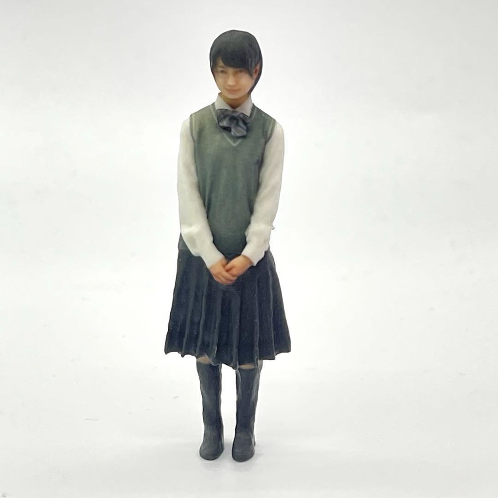 1/24 制服姿 学生 フィギュア リアルフィギュア 完成品 ミニカー ジオラマに ミニチュア 3Dフィギュア