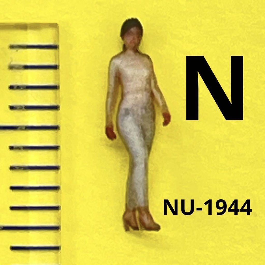 Nゲージ 1/150 NU-1944 フィギュア 完成品 リアルフィギュア 鉄道模型 ジオラマ レイアウト ミニチュアイメージ 3D