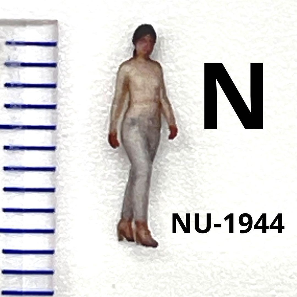 Nゲージ 1/150 NU-1944 フィギュア 完成品 リアルフィギュア 鉄道模型 ジオラマ レイアウト ミニチュアイメージ 3D