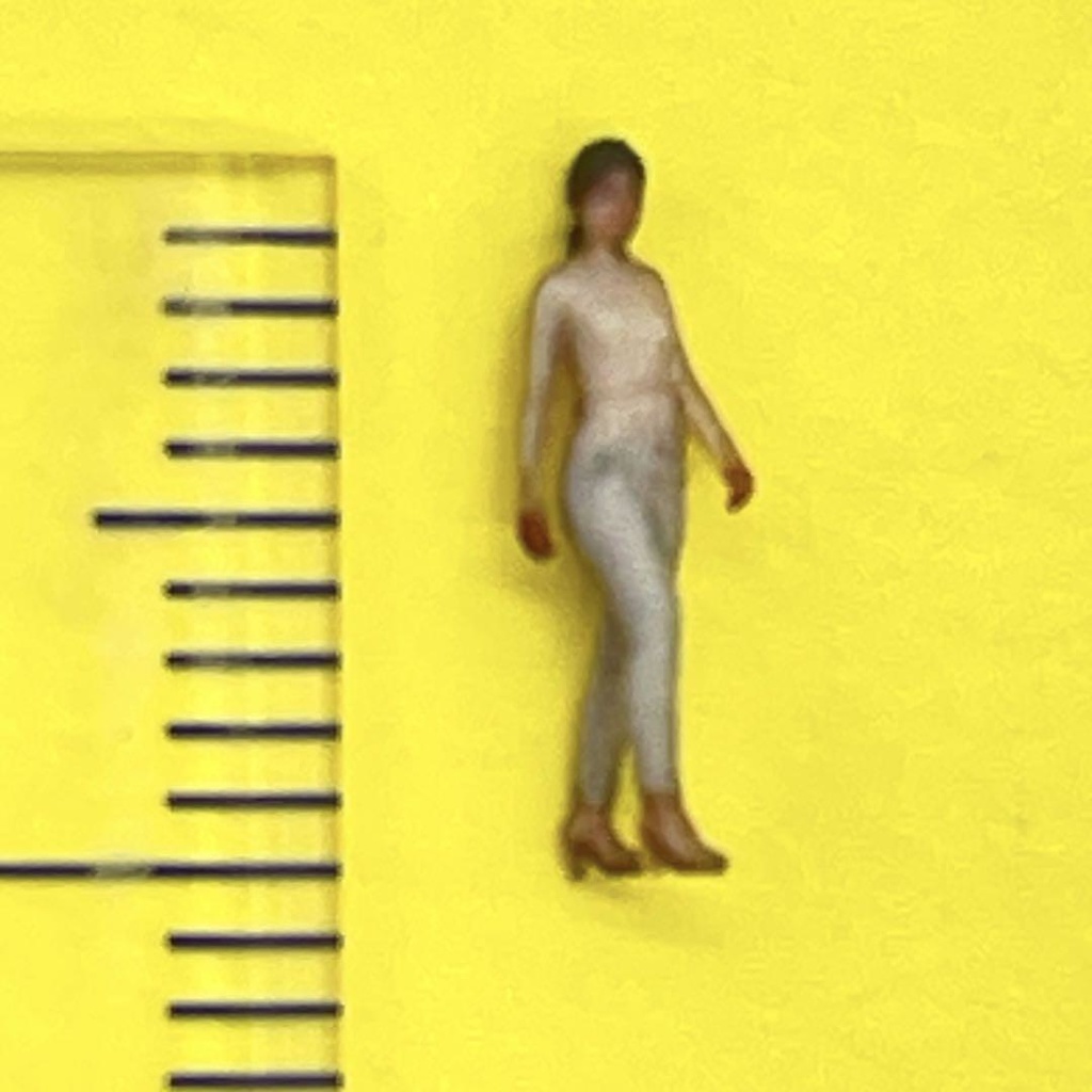 Nゲージ 1/150 NU-1944 フィギュア 完成品 リアルフィギュア 鉄道模型 ジオラマ レイアウト ミニチュアイメージ 3D