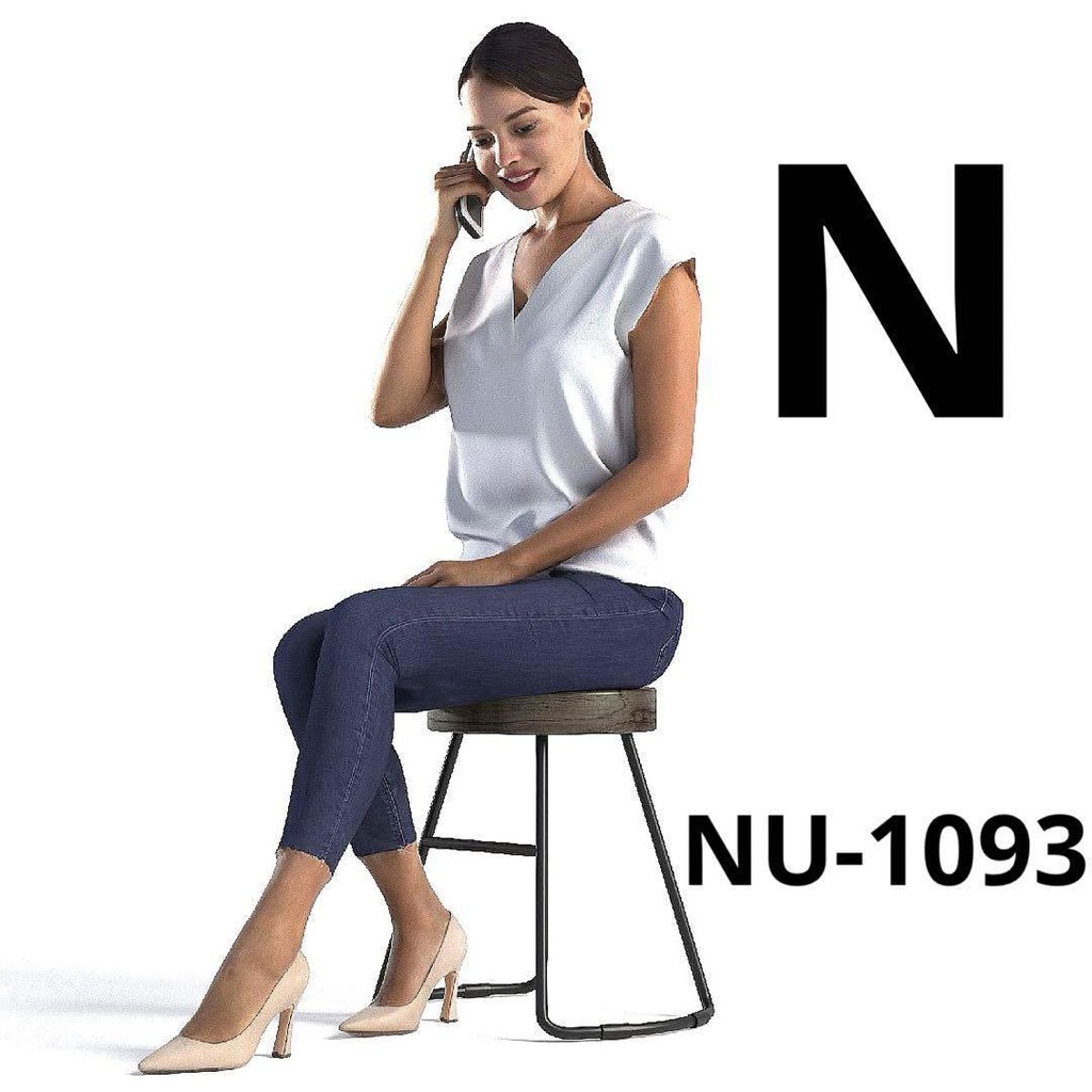 Nゲージ　1/150  NU-1093　フィギュア　リアルフィギュア　完成品　ミニチュアイメージ　ジオラマ　レイアウト　ミニチュア　ミニチュアイメージ　３D