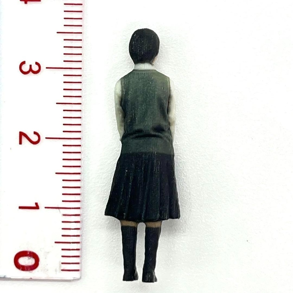 1/43 JHN-001 フィギュア 高校生 リアルフィギュア ミニチュアイメージ ミニチュア ミニカー ジオラマに 3Dフィギュア