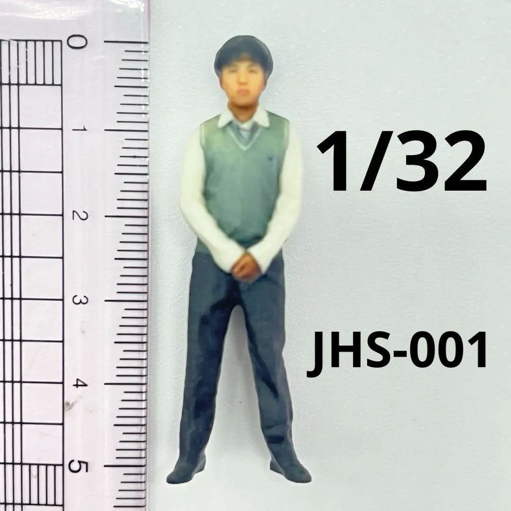 1/32 JHS-001 高校生 フィギュア リアルフィギュア ミニチュアイメージ 完成品 ミニチュア ジオラマ ミニカーに 3Dフィギュア