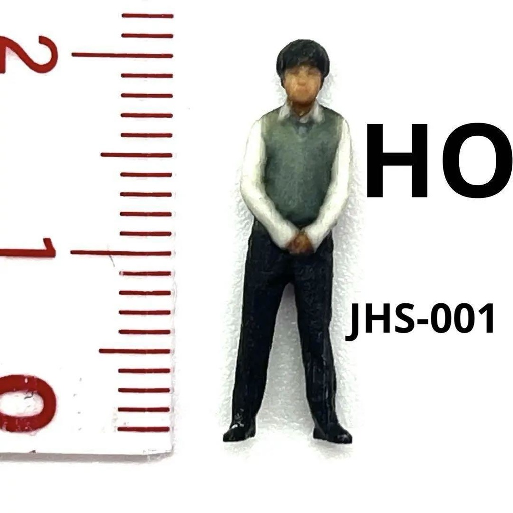 HOゲージ 1/80 JHS-001 高校生 フィギュア リアルフィギュア 完成品 ミニチュア 鉄道模型 ジオラマ レイアウト 3Dフィギュア 住宅模型