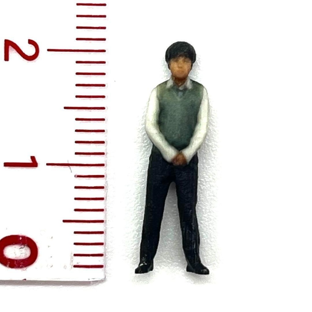 HOゲージ 1/80 JHS-001 高校生 フィギュア リアルフィギュア 完成品 ミニチュア 鉄道模型 ジオラマ レイアウト 3Dフィギュア 住宅模型