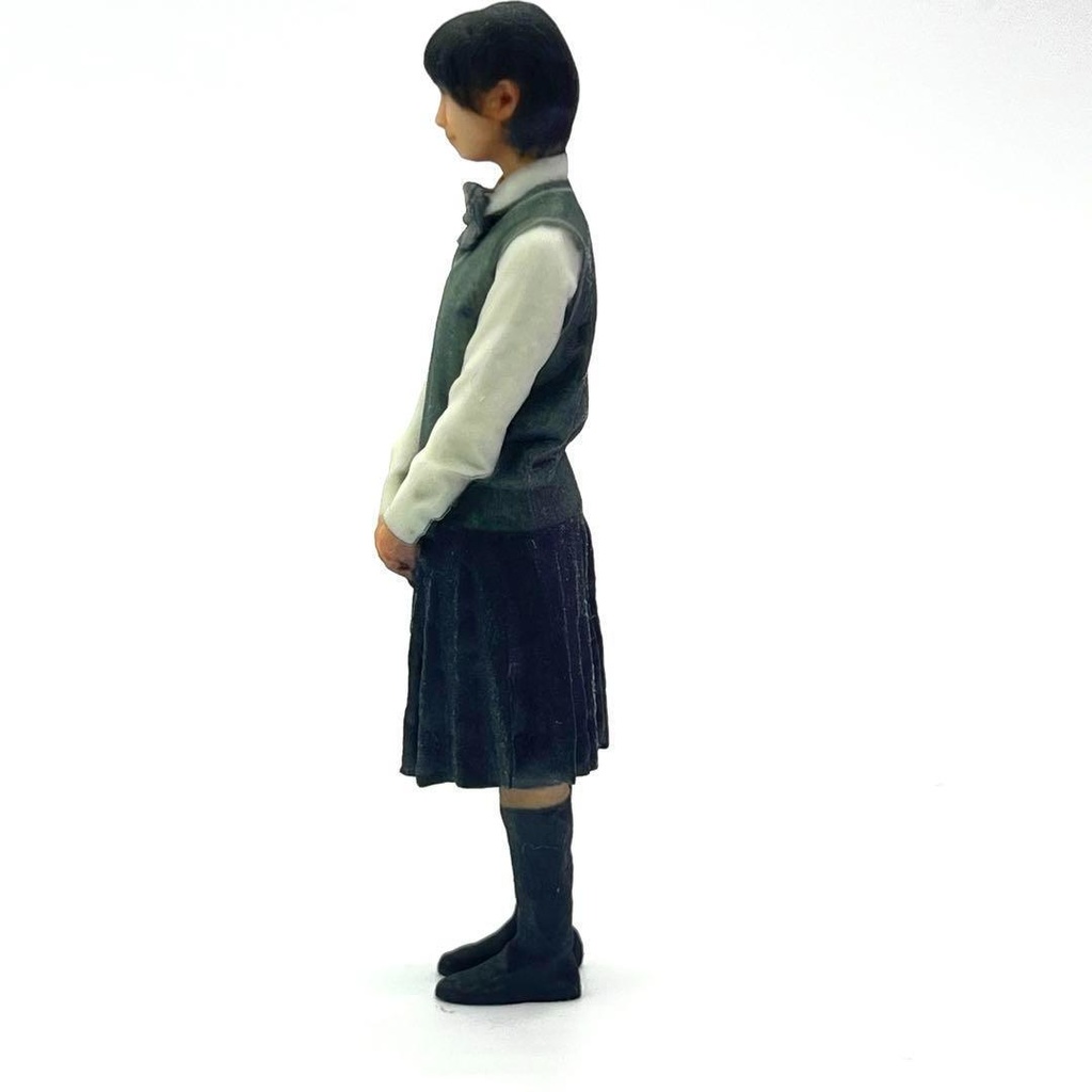 1/18 JHN-001 高校生 フィギュア リアルフィギュア 完成品 ドールハウスに ミニチュアイメージ 3Dフィギュア ミニカーに ジオラマに