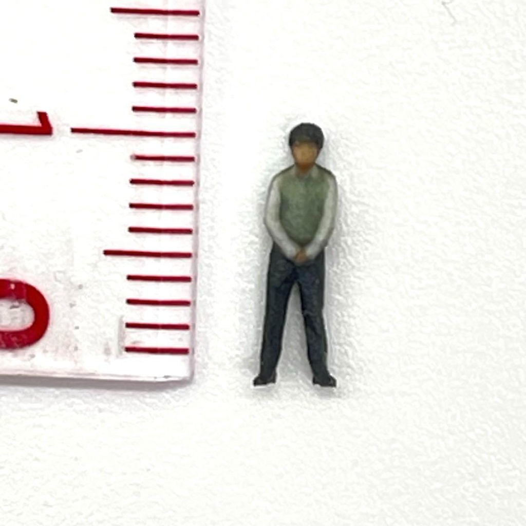 Nゲージ 1/150 JHS-001 高校生 フィギュア リアルフィギュア 完成品 鉄道模型 ジオラマ レイアウト ミニチュアイメージ 3D フィギュア