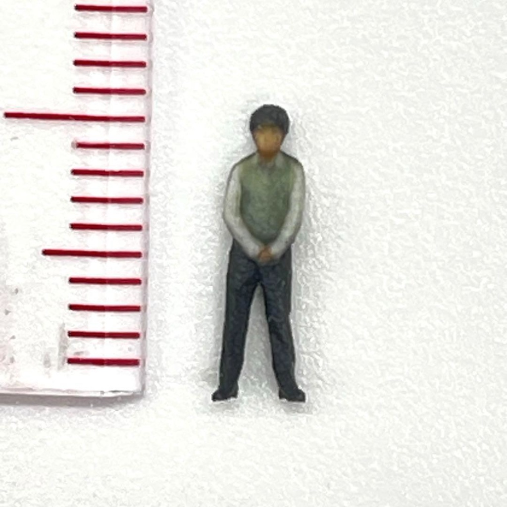 Nゲージ 1/150 JHS-001 高校生 フィギュア リアルフィギュア 完成品 鉄道模型 ジオラマ レイアウト ミニチュアイメージ 3D フィギュア