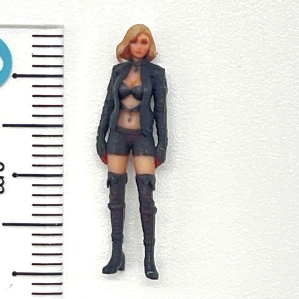 1/64 3DA-RIONA リオナ フィギュア リアルフィギュア 完成品 ミニチュア ミニチュアイメージ ミニカーに ジオラマに 3Dフィギュア