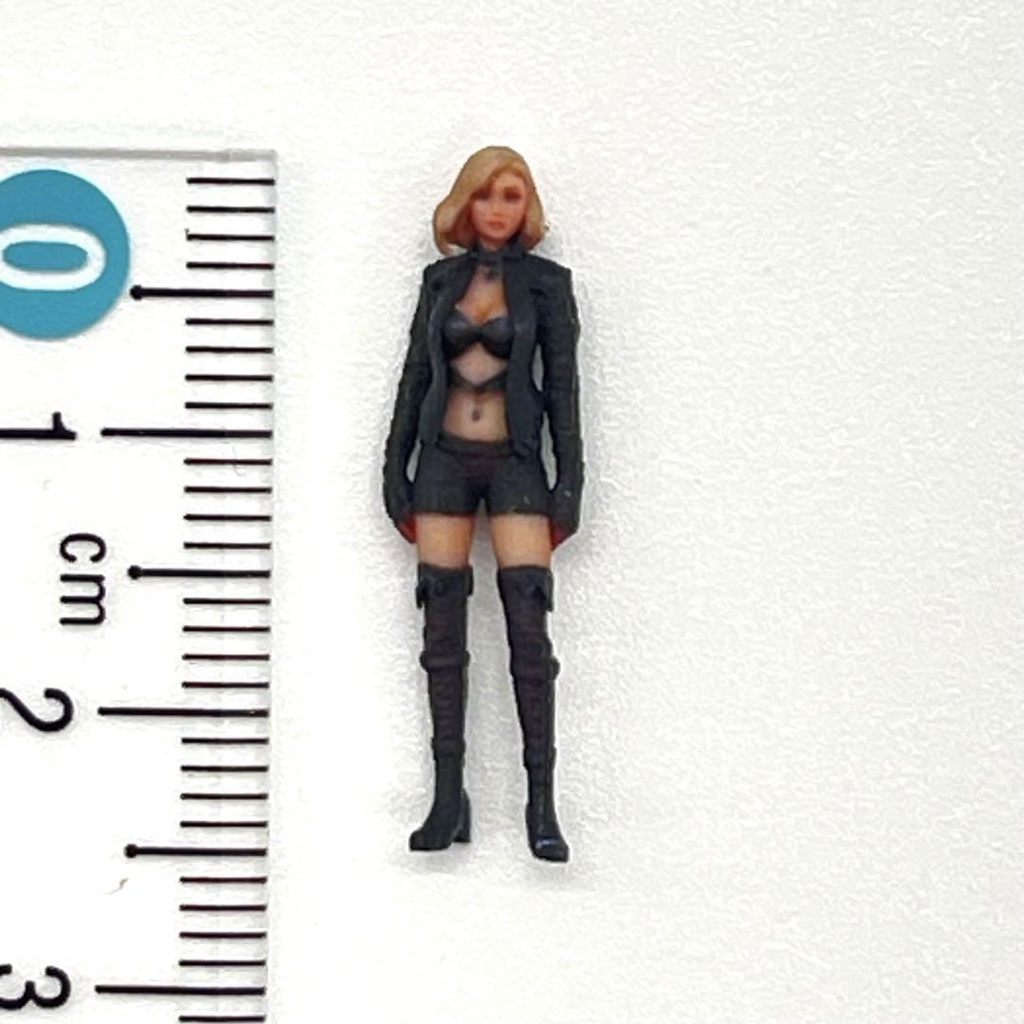 1/64 3DA-RIONA リオナ フィギュア リアルフィギュア 完成品 ミニチュア ミニチュアイメージ ミニカーに ジオラマに 3Dフィギュア