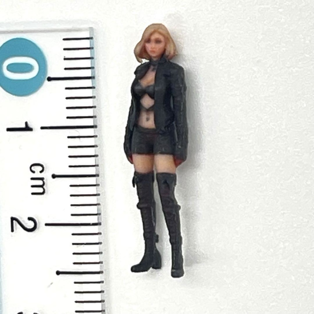 1/64 3DA-RIONA リオナ フィギュア リアルフィギュア 完成品 ミニチュア ミニチュアイメージ ミニカーに ジオラマに 3Dフィギュア