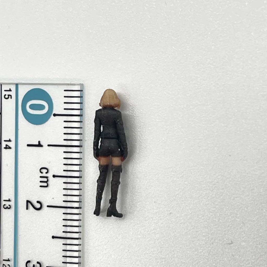 HOゲージ 1/80 3DA-RIONA フィギュア リアルフィギュア 完成品 ミニチュア 鉄道模型 ジオラマ レイアウト 塗装済み完成品 3D