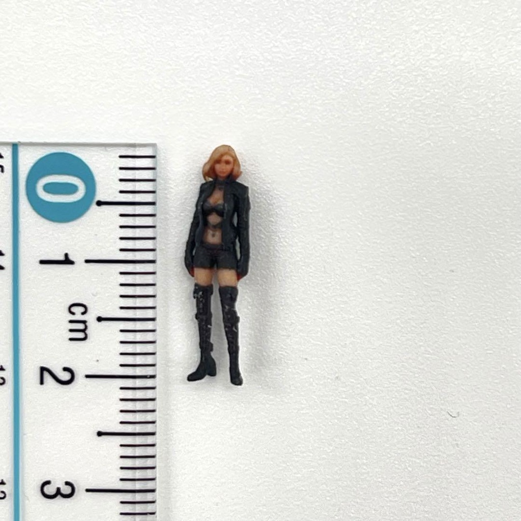 HOゲージ 1/80 3DA-RIONA フィギュア リアルフィギュア 完成品 ミニチュア 鉄道模型 ジオラマ レイアウト 塗装済み完成品 3D