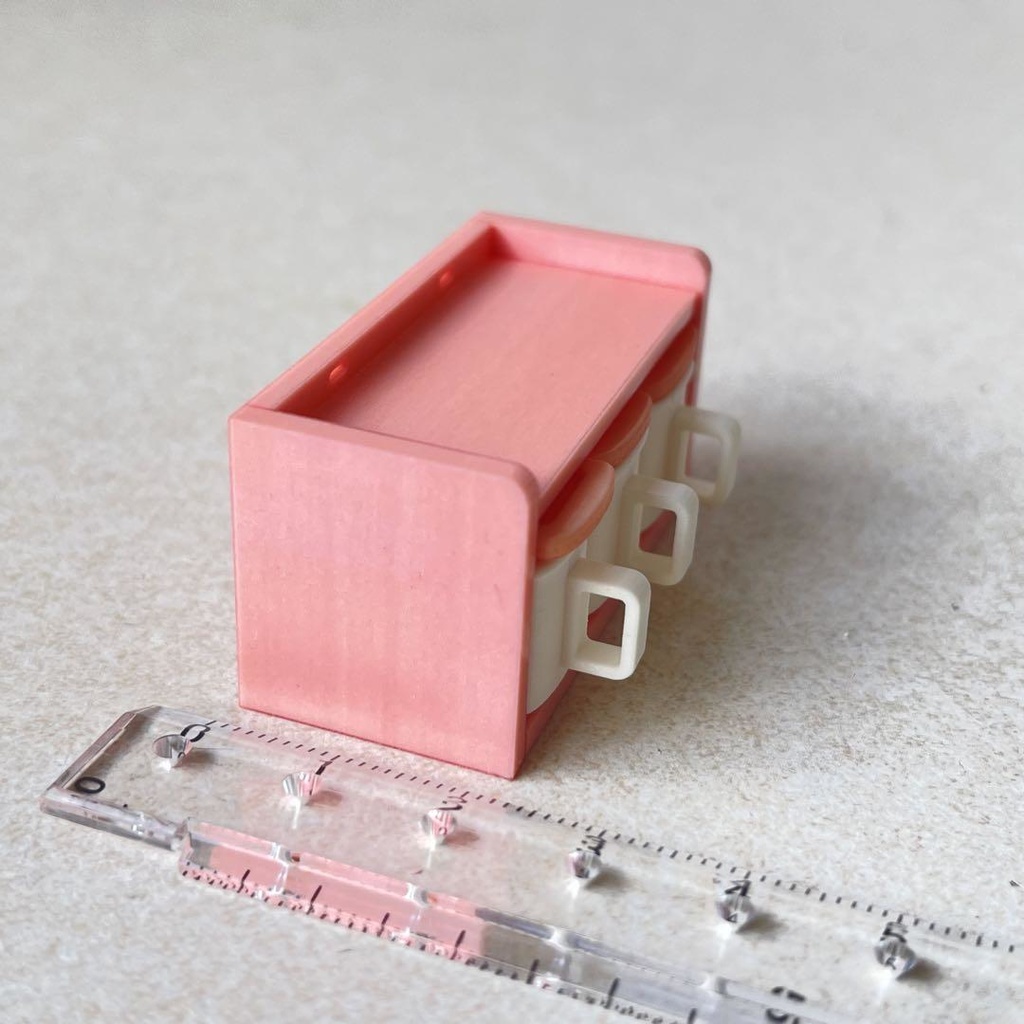 ミニチュア 昭和レトロな調味料入れ ドールハウスに ミニチュアイメージ リカちゃんに ブライスに フィギュア 3D