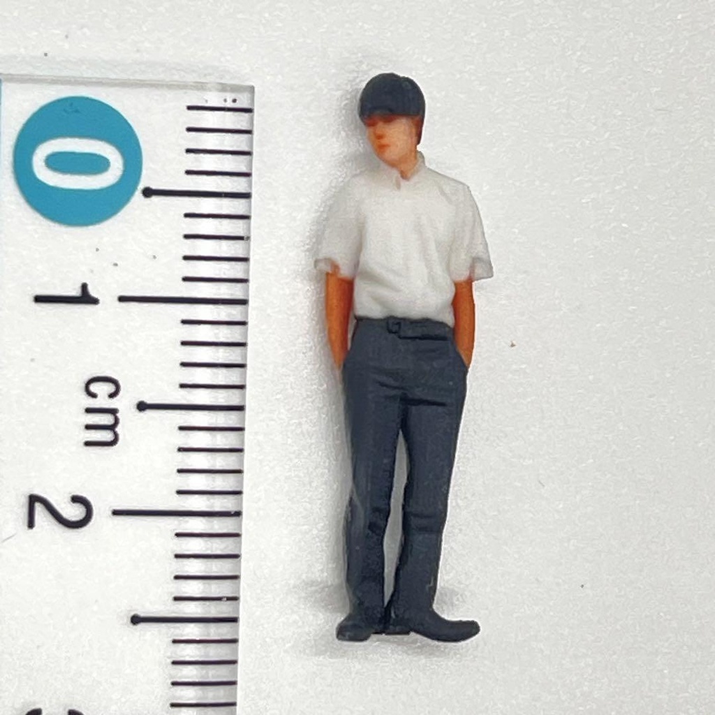 1/64 3DA-DG-002 男子学生 フィギュア リアルフィギュア 完成品 ミニチュアイメージ ジオラマ ミニチュア 3D ミニカーに