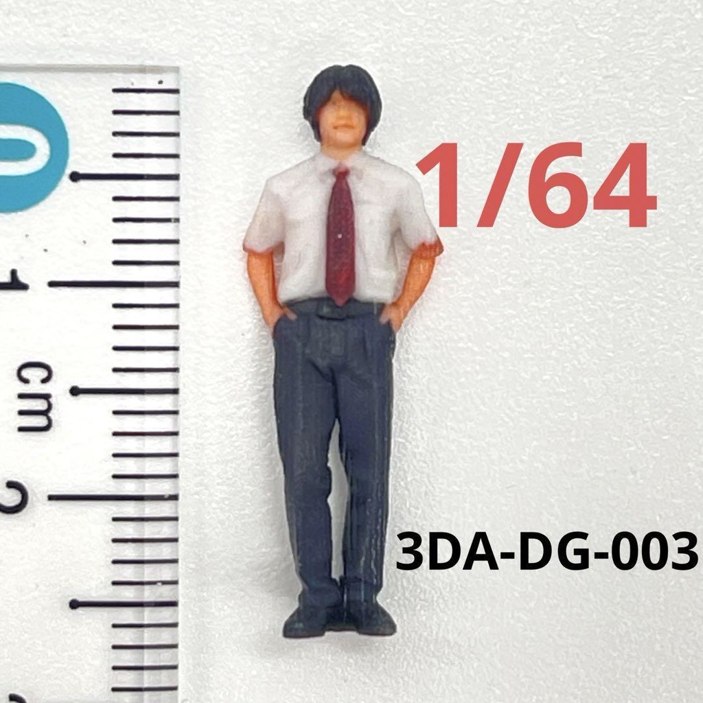 1/64 男子学生 3DA-DG-003 フィギュア リアルフィギュア 完成品 ミニカー ジオラマ トミカに ミニチュアイメージ