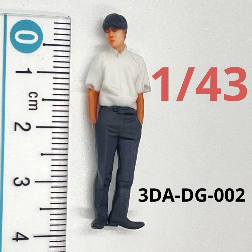1/43 3DA-DG-002 フィギュア リアルフィギュア 完成品 学生 ミニチュア ミニチュアイメージ 3D ジオラマ