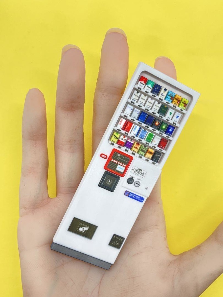 1/18 ミニチュア タバコ自販機 自販機 ミニチュアイメージ ジオラマ ドールハウス ミニカーに